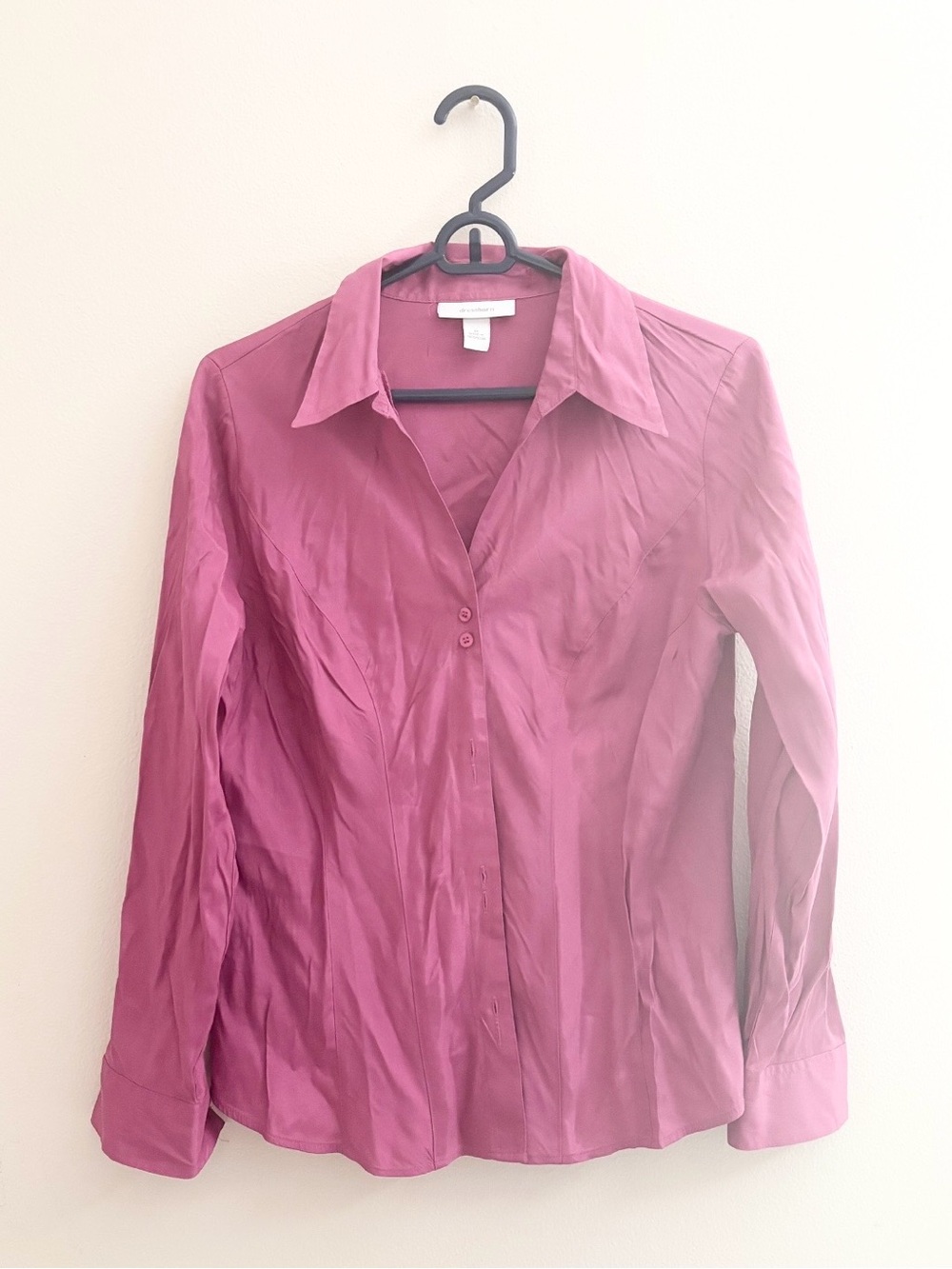 5/$15 π©· MUST BUNDLE Dressbarn Fuchsia Button-Down Collared Shirt